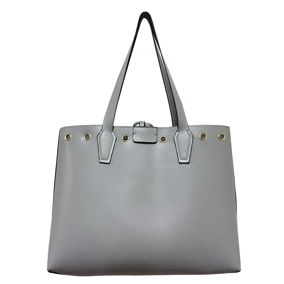 PU Shopping Tote Bag With Inside Pouch