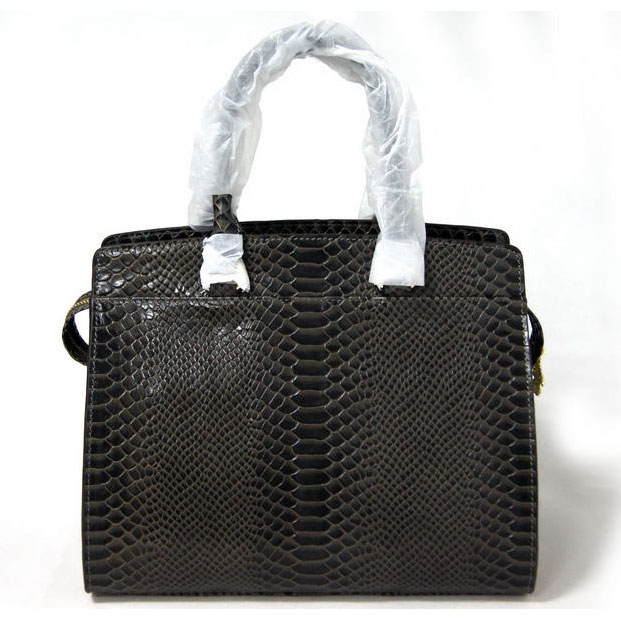 Genuine Leather Snakeskin Lady Handbag