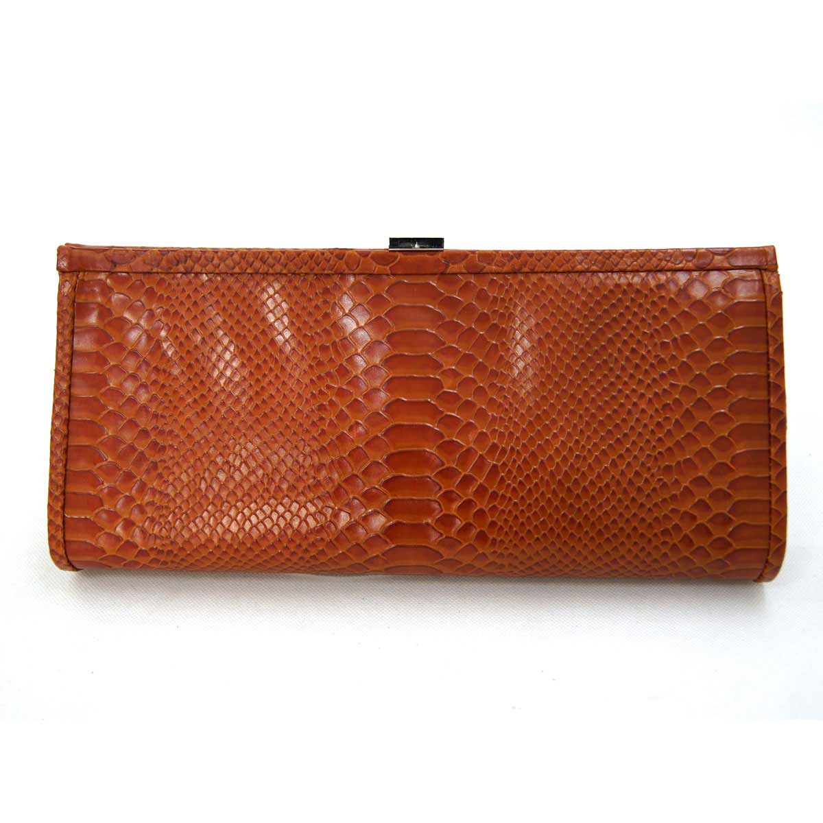 Leather Snake texture Clutch Evening Bag