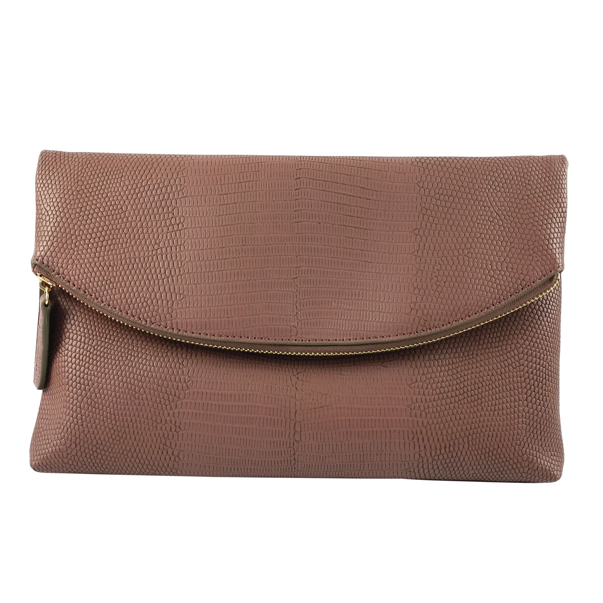 Fold-over Crossbody Clutch Bag