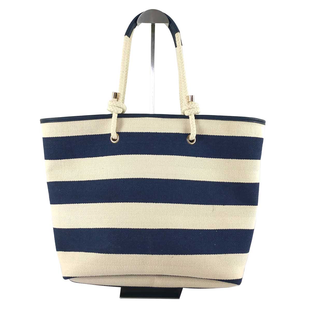 Canvas PU Reversible Tote Bag