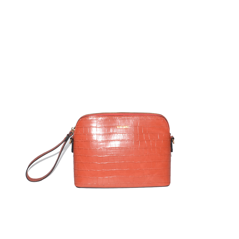Classic Leather Wallet with Strap