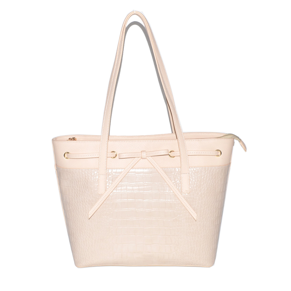 Beige Women Tote Bag Laides Handbag