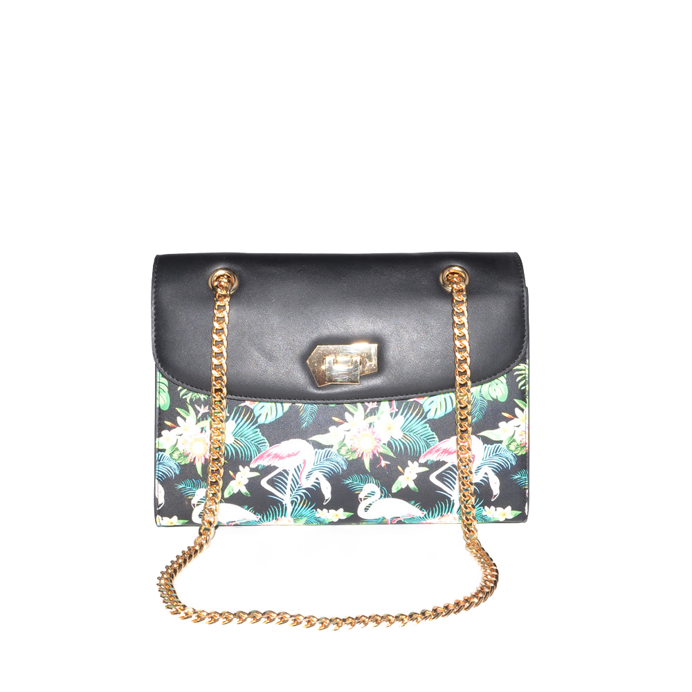 Mini Chain Wallet Bag With Printing