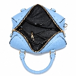 Fashionable Girl Boston Bag with Front Hanger