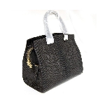 Genuine Leather Snakeskin Lady Handbag