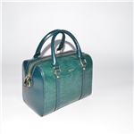 Green Boston Bag Fashion Handbag