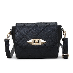 Crossbody Bag with Quilting Flap