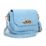 Crossbody Bag with Quilting Flap