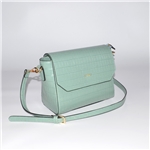Croco PU Woman Sling Clutch Bag