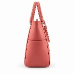 Orange Tote Handbag 