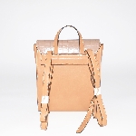 Fashion Color Contrast Croco Backpack Bag