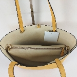 Reversible Bie-color Tote Bag With Inside Ponch