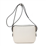 Crossbody Bag with Front Circle Decoration