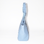Light Blue Soft Sheepskin Hobo Bag