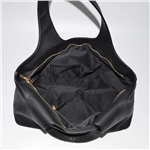 Black Large Hobo Bag