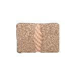 Glitter card holder with PU French binding