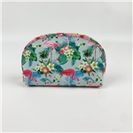 Travel Cosmetic Set With Popular Flamingo Prints