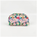Travel Cosmetic Set With Popular Flamingo Prints