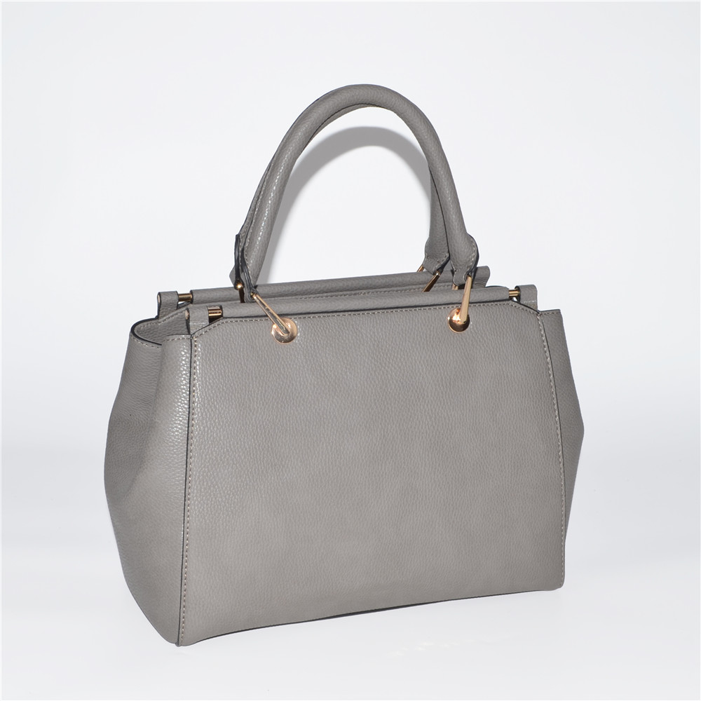 Red Solid Fashion Tote Bag Women Handbag