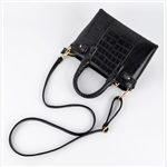 Crocodile Female Fashion Mini Satchel Bag