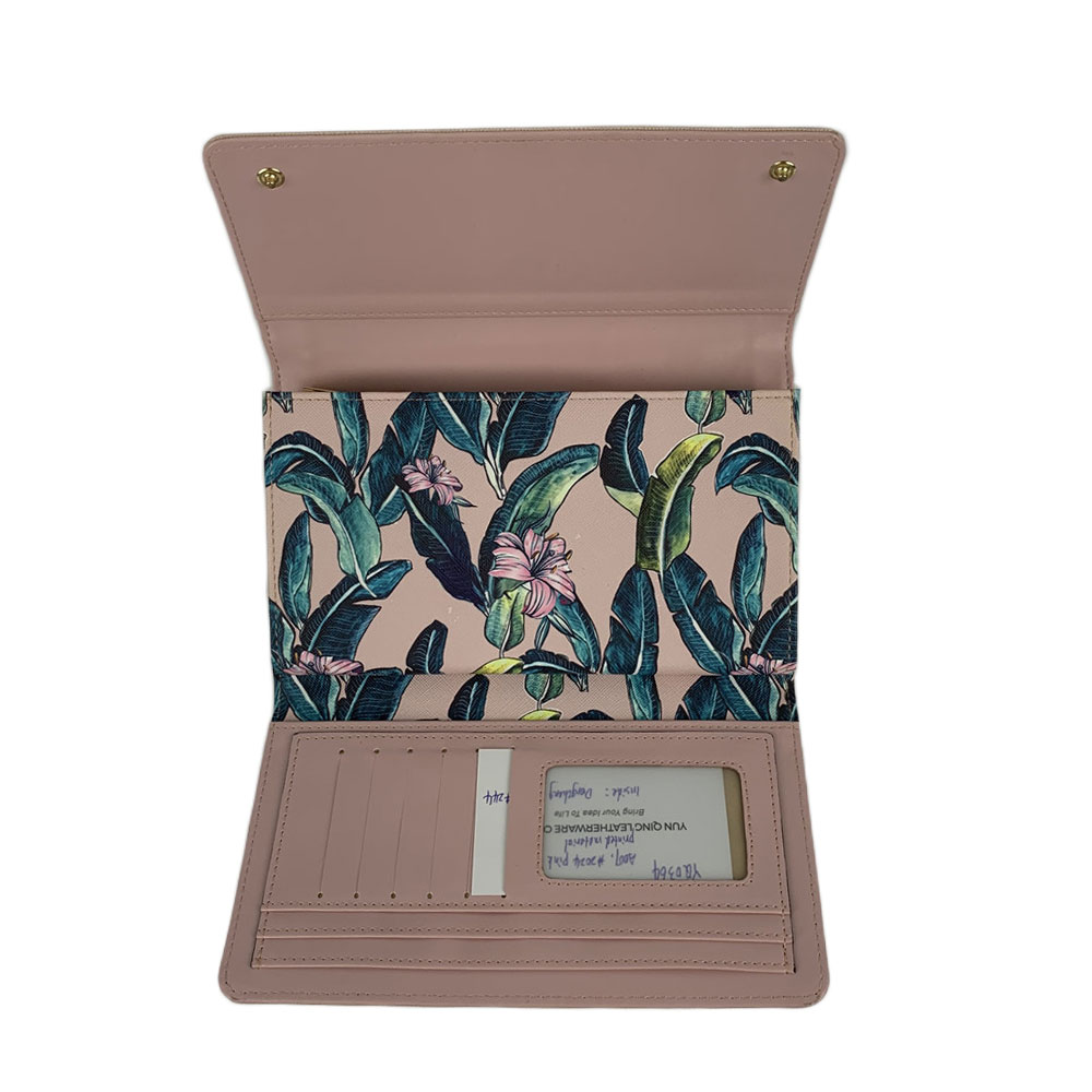 Women Wallet with Flower Print