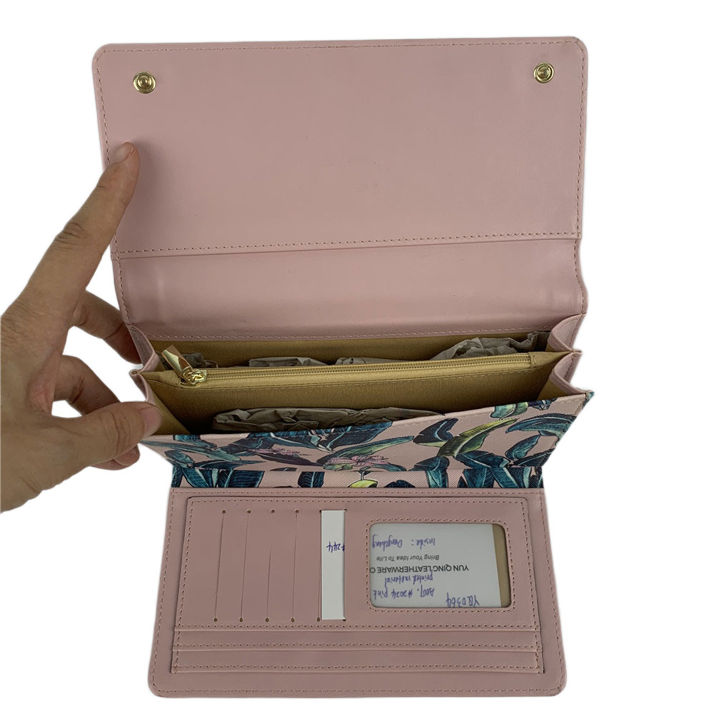 Women Wallet with Flower Print