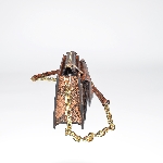 Snake PU Functional Crossbody Bag with Flat