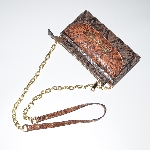 Snake PU Functional Crossbody Bag with Flat