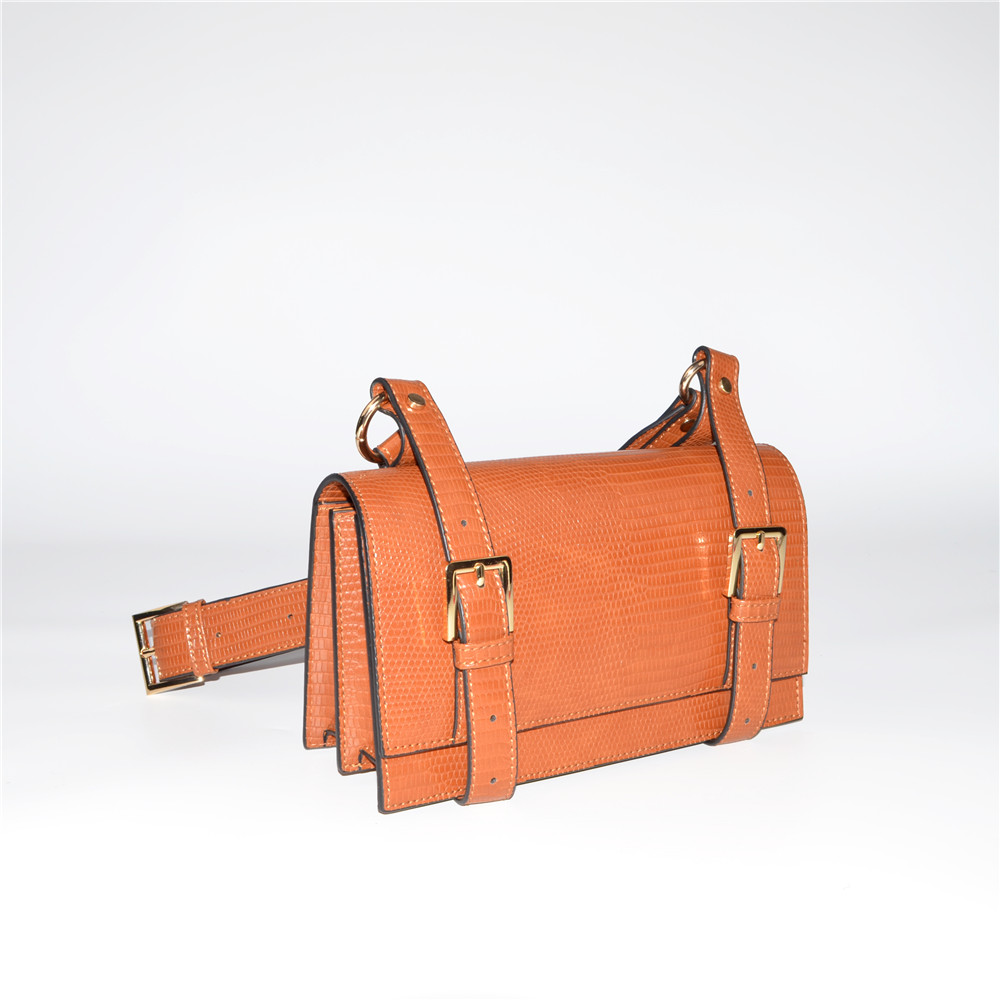 Color Contast Crossbody Bag Functional Handbag