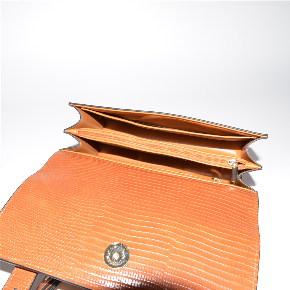 Color Contast Crossbody Bag Functional Handbag
