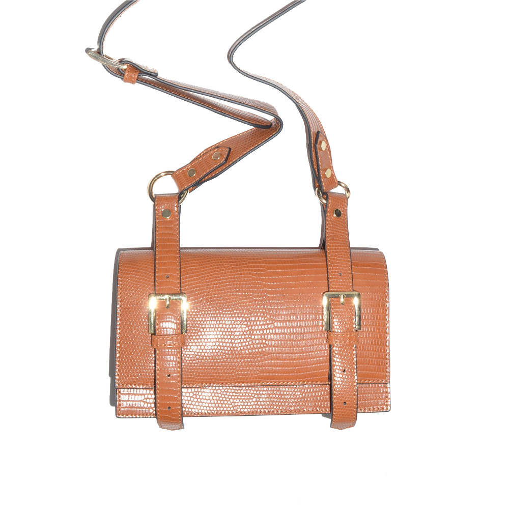 Color Contast Crossbody Bag Functional Handbag