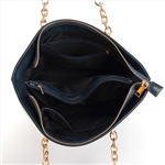 Blue Patches Women Tote Shoulder Bag