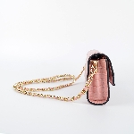 Pink Simple Design Crossbody Bag