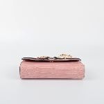 Pink Simple Design Crossbody Bag
