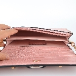 Pink Simple Design Crossbody Bag