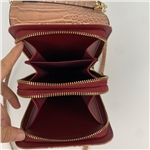 Vertical shoulder wallet bag phone case bag