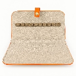Bright Orange Color Pen Case