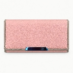 Pink Folded Large Card Holder Wallet