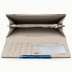 Pink Folded Large Card Holder Wallet