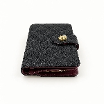 Women Black Flat Wallet