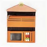 Matrix flap colourful wallets