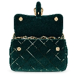 Quilted Embroider Buckle Shoulder Bag