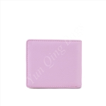 Simple Folded Small Pink Wallet with ODM/OEM